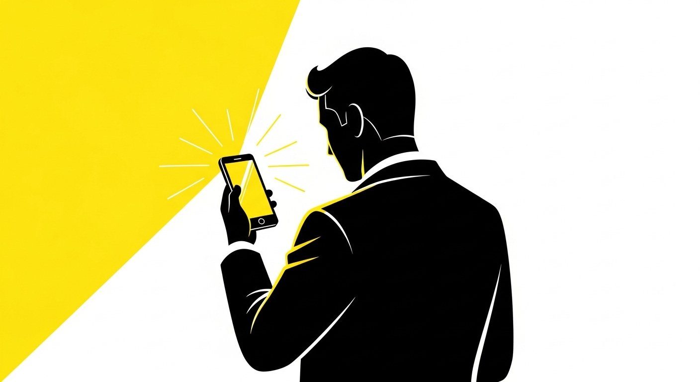 Smartphone com app BrutalCash